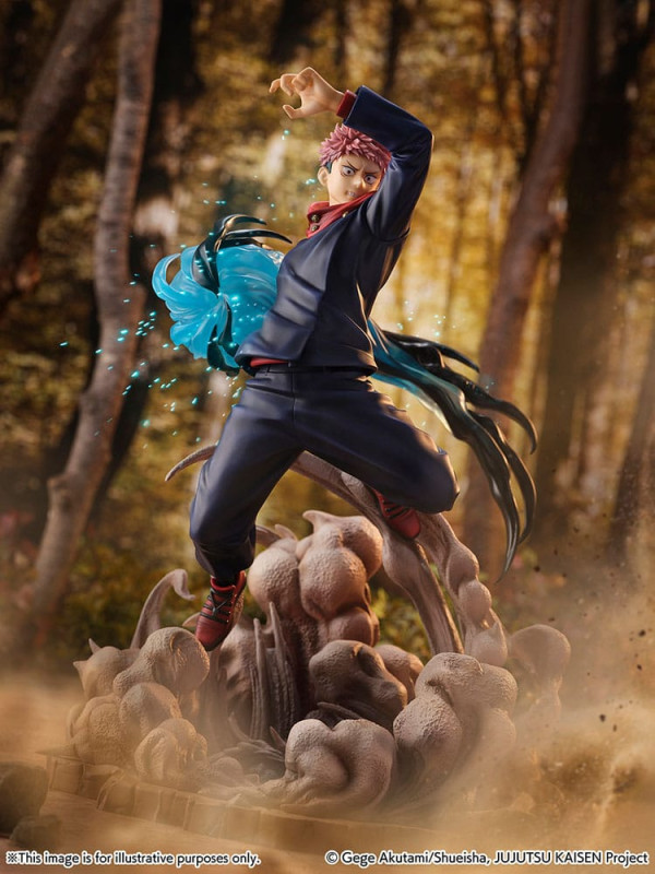 Jujutsu Kaisen SHIBUYA SCRAMBLE FIGURE PVC Statue 1/7 Yuji Itadori 31 cm 8