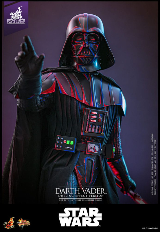 Star Wars Movie Masterpiece Action Figure 1/6 Darth Vader (Dueling Effect Version) Hot Toys Exclusiv 12