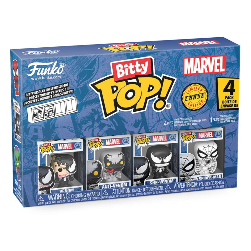 Spider-Man Bitty POP! Vinyl Figure 4-Pack Series 3 2 cm 9