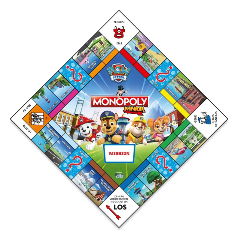 PAW Patrol Board Game Monopoly Junior *German Version* 1