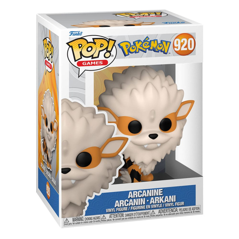 Pokemon POP! Games Vinyl Figure Arcanine (EMEA) 9 cm 1