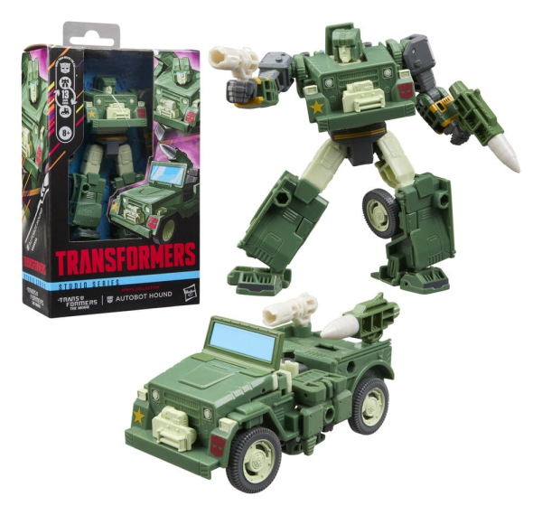 The Transformers: The Movie Studio Series Deluxe Class Action Figure MTMTE Collection: Autobot Hound 2