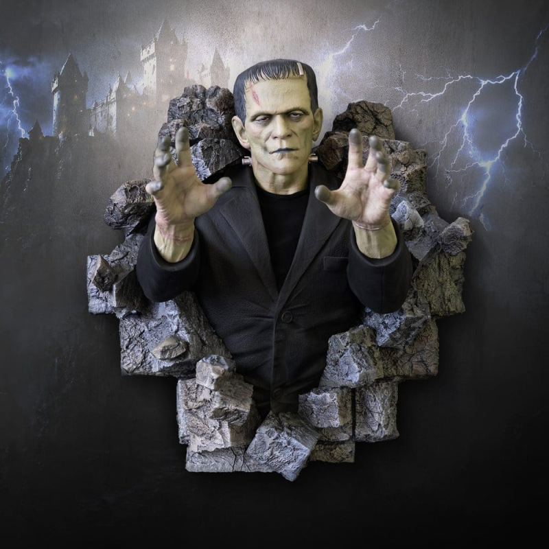 Frankenstein Wall Sculpture 48 cm 2