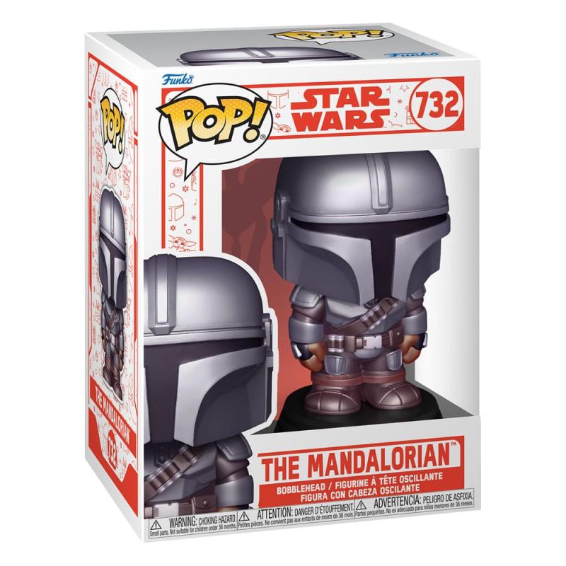 Star Wars: Mandalorian POP! Vinyl Figure Holiday Mandalorian 9 cm 1