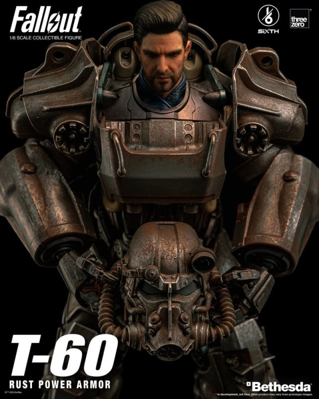 Fallout Action Figure 1/6 T-60 Rust Power Armor 7