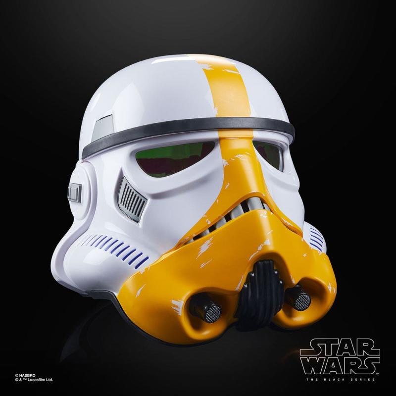 Star Wars The Mandalorian: Artillery Stormtrooper 1/1 Black Series Helmet - Hasbro