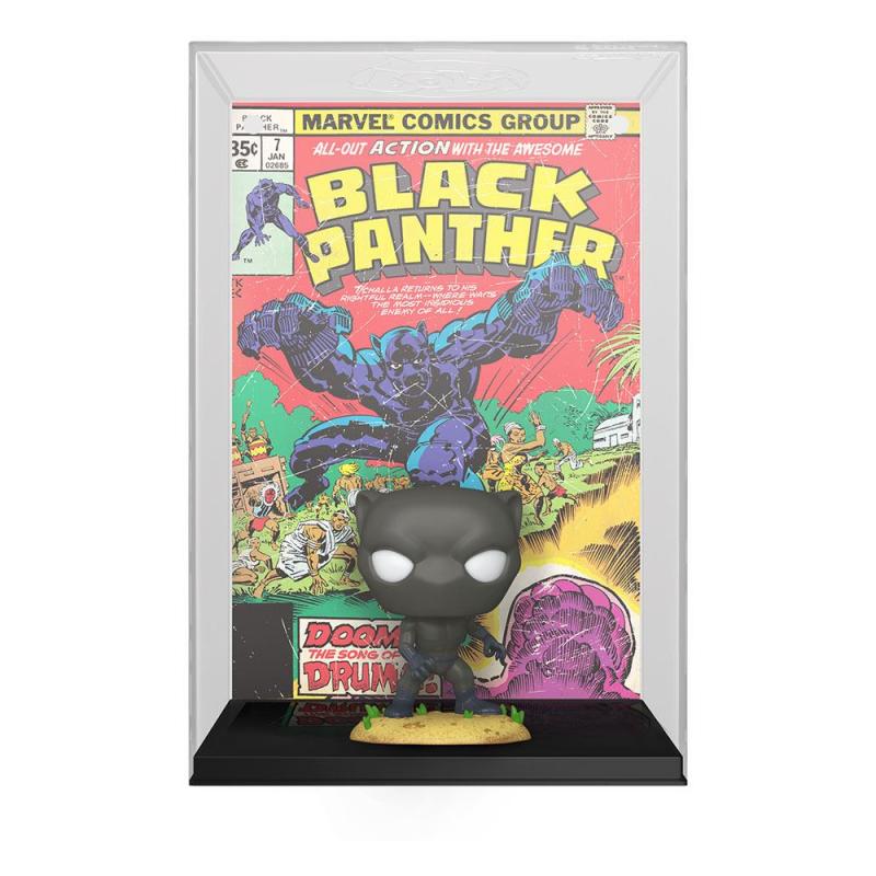 Marvel: Black Panther 9 cm POP! Comic Cover Vinyl Figure - Funko
