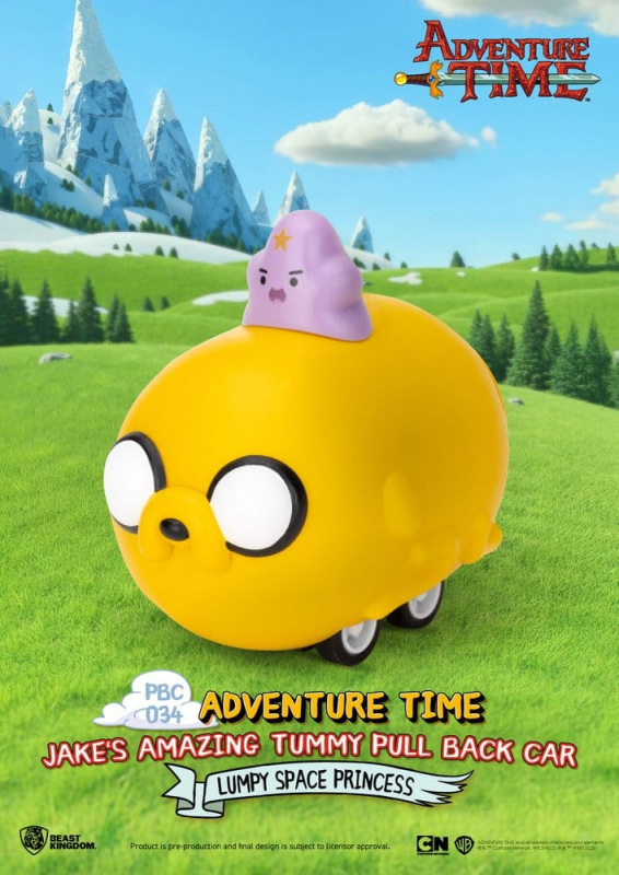Adventure Time Pull Back Car Jake's Amazing Tummy 5 cm Blind Box Assortment (6) 6