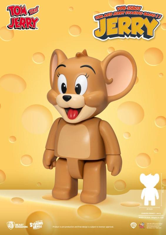 Tom & Jerry Syaking Bang PVC figure Jerry 30 cm 1