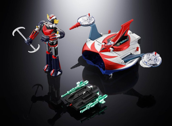 UFO Robo Grendizer Chogokin Action Figure Deluxe Grendizer & UFO Spazer 14 cm 7