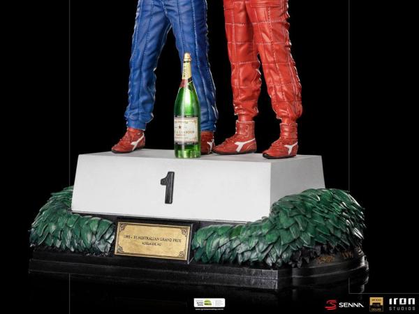 Alain Prost & Ayrton Senna (Last Podium 1993) 1/10 Deluxe Art Scale Statue - Iron Studios