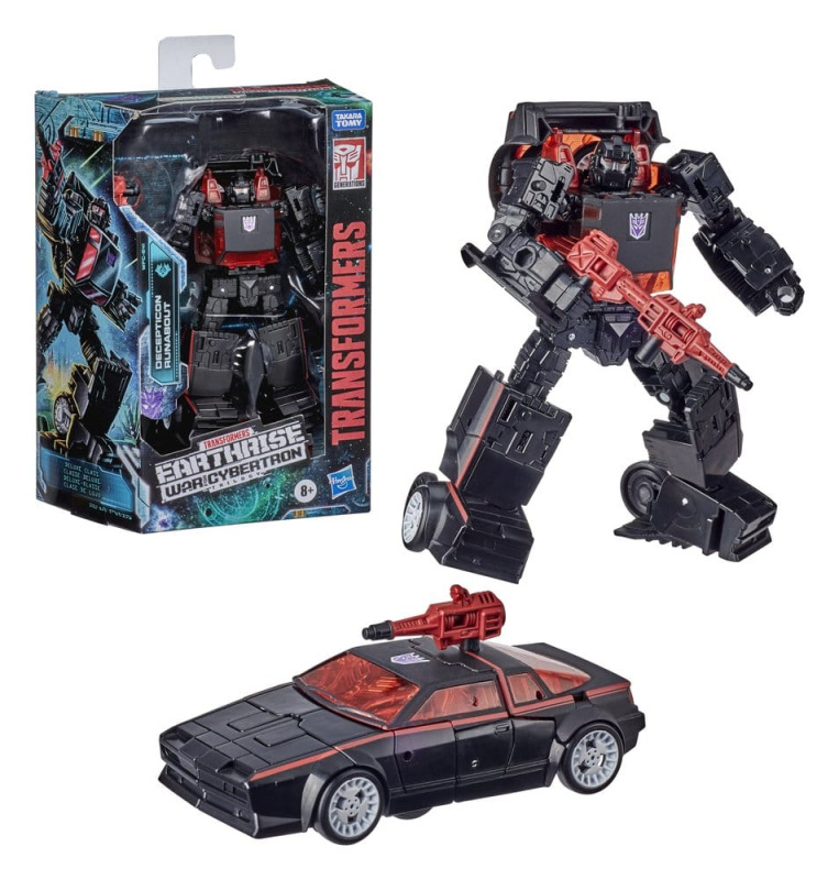 Transformers Generations War for Cybertron: Earthrise Deluxe Class Action Figure Decepticon Runabout 5