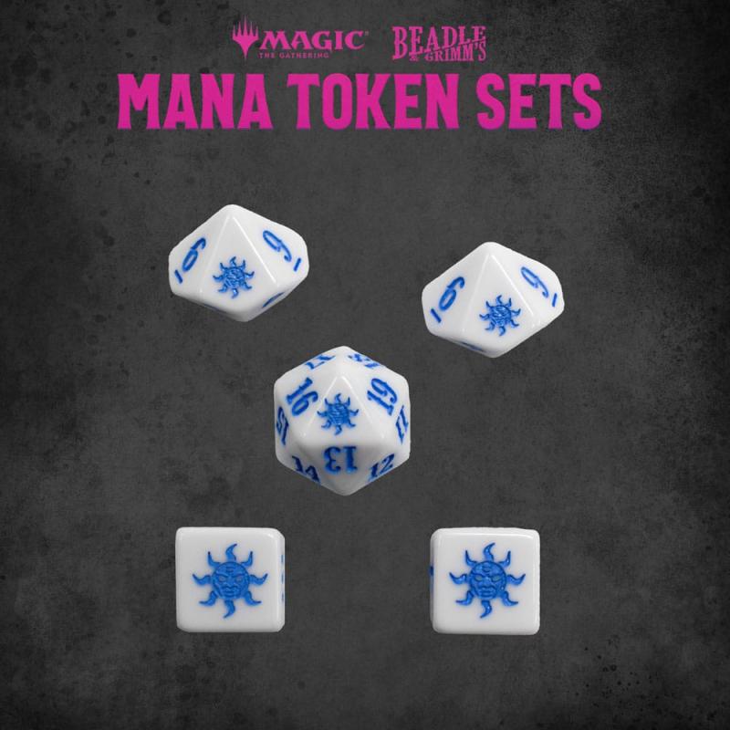 Magic the Gathering Dice and Token Pack White Mana