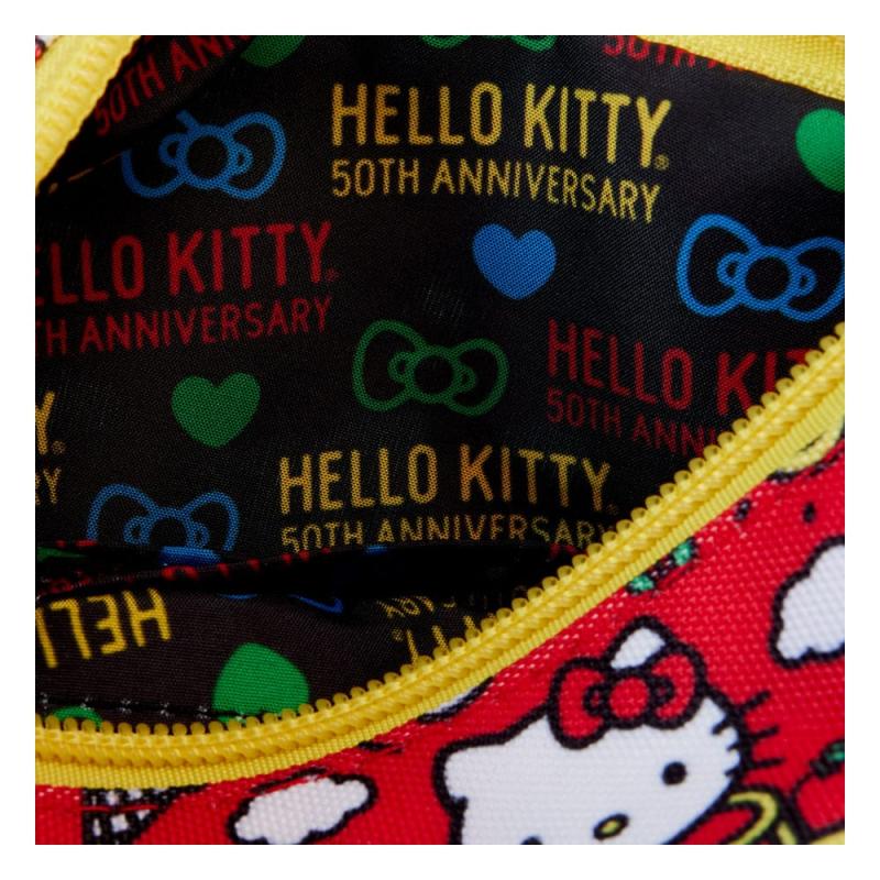 Hello Kitty by Loungefly Coin/Cosmetic Bag 50th Anniversary AOP