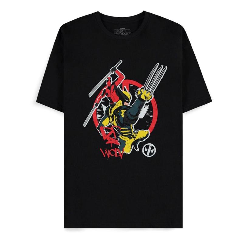 Deadpool T-Shirt DP+ Wolvie Size S