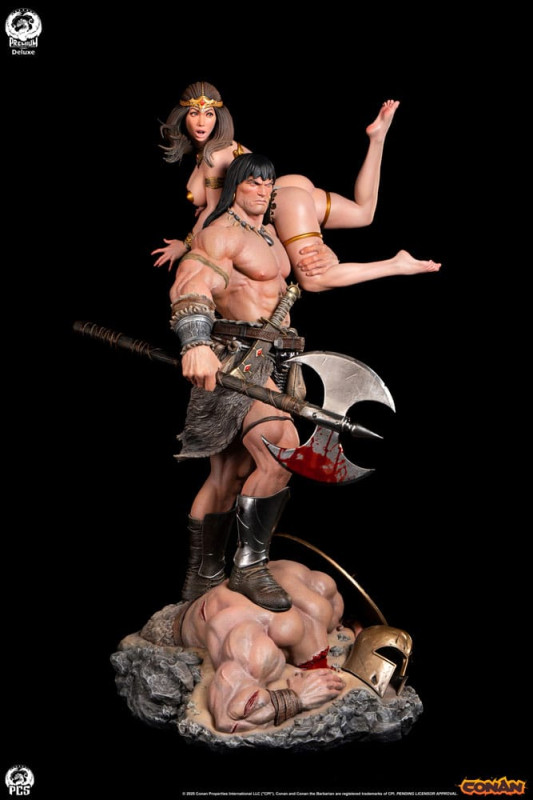 Conan the Barbarian Statue 1/4 Conan Deluxe Edition 63 cm 5