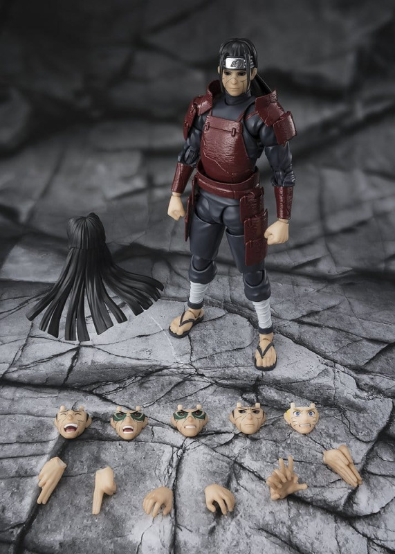Naruto S.H.Figuarts Action Figure Hashirama Senju -Reanimation- 17 cm 6