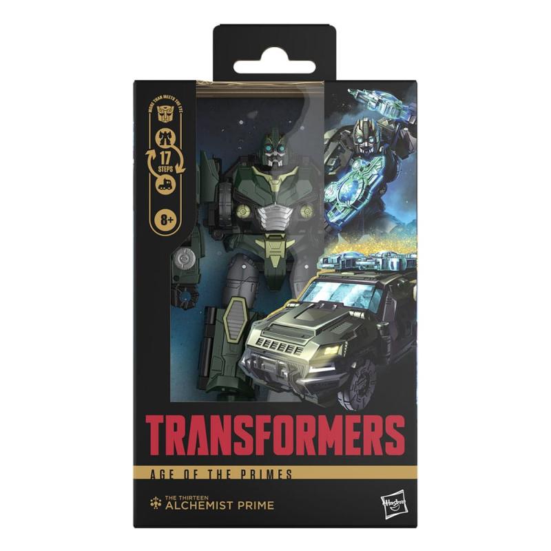 Transformers Age of the Primes Deluxe Class Action Figure The Thirteen Alchemist Prime 14 cm 6