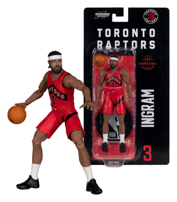 NBA SportsPicks Action Figure Brandon Ingram (Toronto Raptors) 16 cm 3