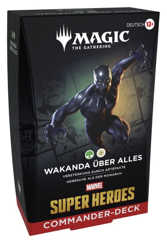 Magic the Gathering Marvel Super Heroes Commander Decks Case (4) german 4