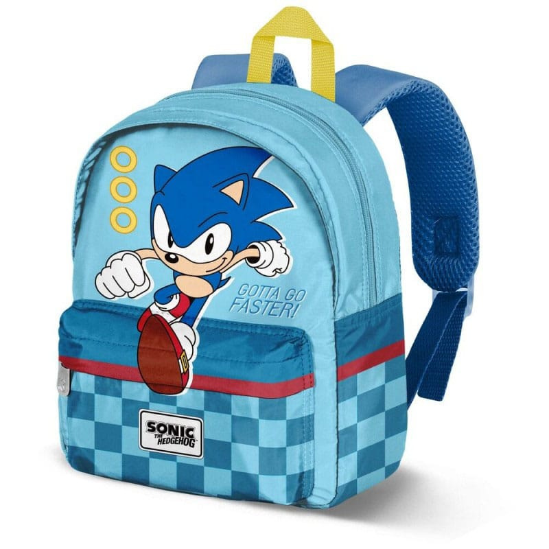 Sonic - The Hedgehog Joy Preschool Backpack Faster Blue