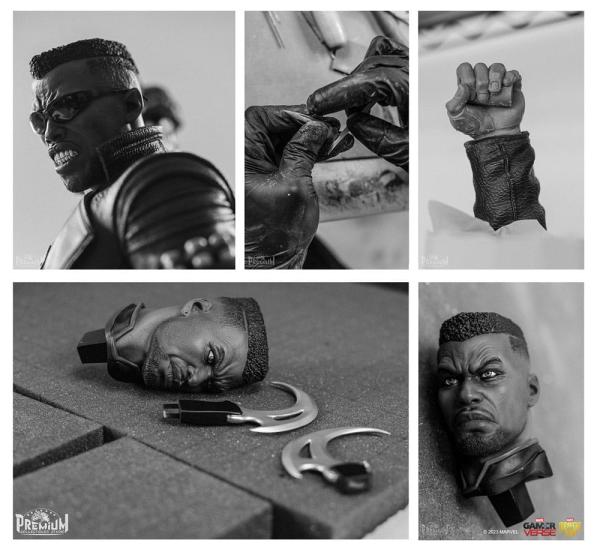 Marvel's Midnight Suns: Blade 1/3 Statue - Premium Collectibles Studio