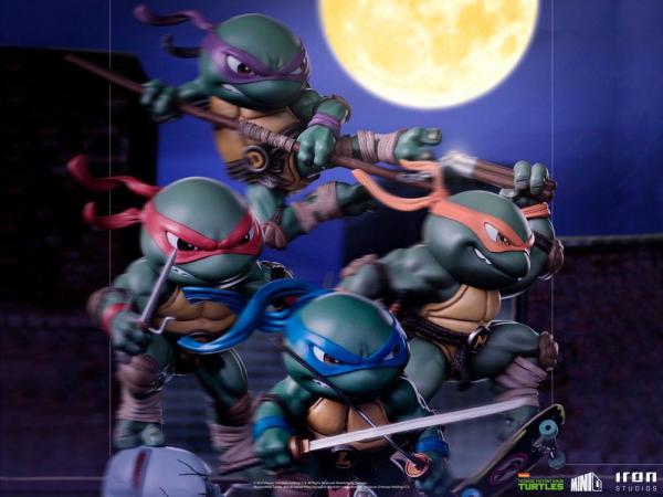 Teenage Mutant Ninja Turtles: Michelangelo 20 cm Mini Co. PVC Figure - Iron Studios
