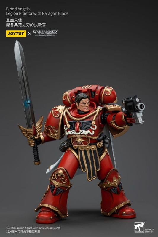 Warhammer The Horus Heresy Action Figure 1/18 Blood Angels Legion Praetor with Paragon Blade 13 cm