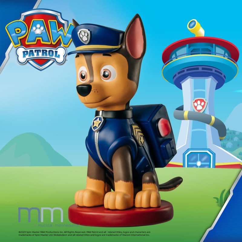 PAW Patrol Life-Size Statue Chase 82 cm 3