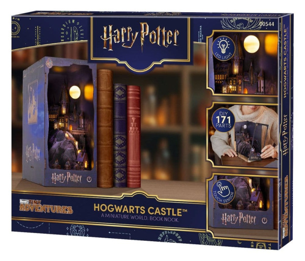 Harry Potter Tiny Adventures Book Nook Mini Diorama Hogwarts Castle 18 cm 6