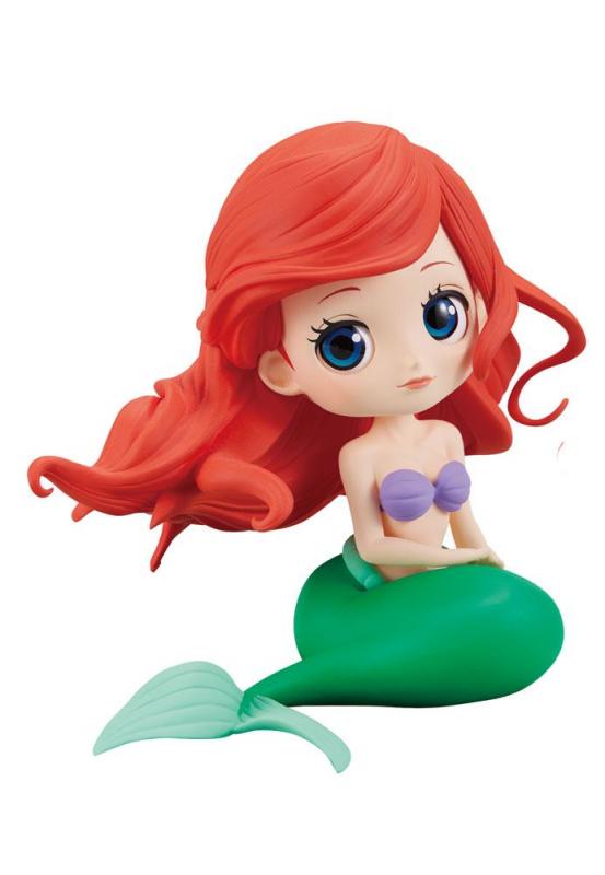 Disney: Ariel A Normal Color Version 14 cm Q Posket Mini Figure - Banpresto