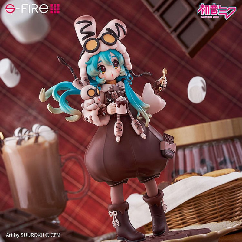 Character Vocal Series 01: Hatsune Miku PVC Statue Hatsune Miku Marshmallow Hot Cocoa 22 cm 8