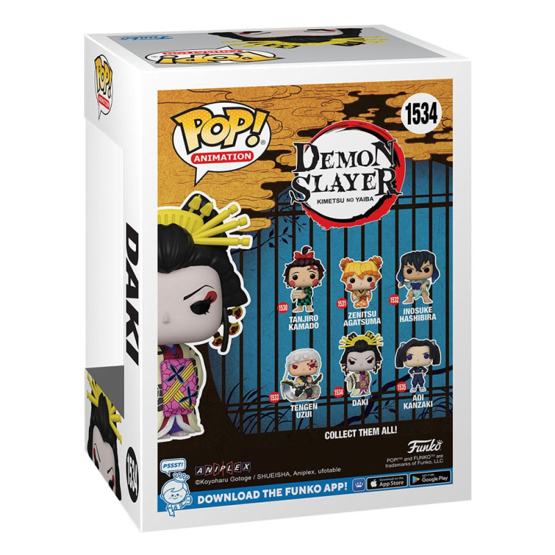 Demon Slayer: Kimetsu no Yaiba POP! Animation Figure Daki 9 cm 2