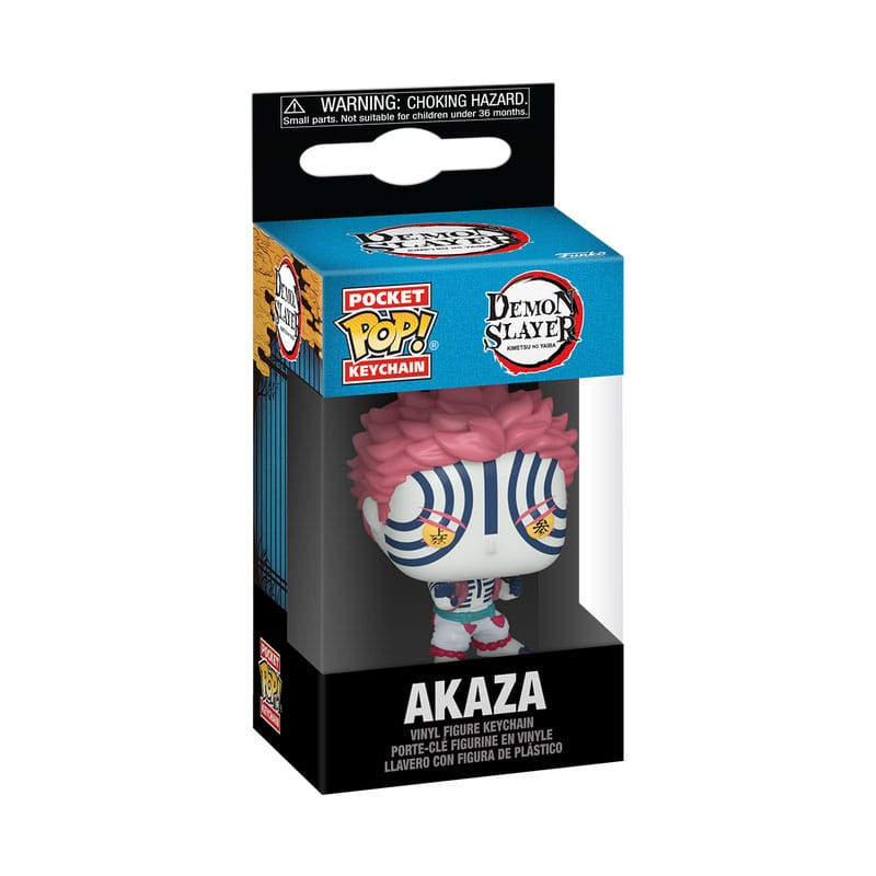 Demon Slayer: Kimetsu no Yaiba POP! Vinyl Keychains 4 cm Akaza Display (12) 1