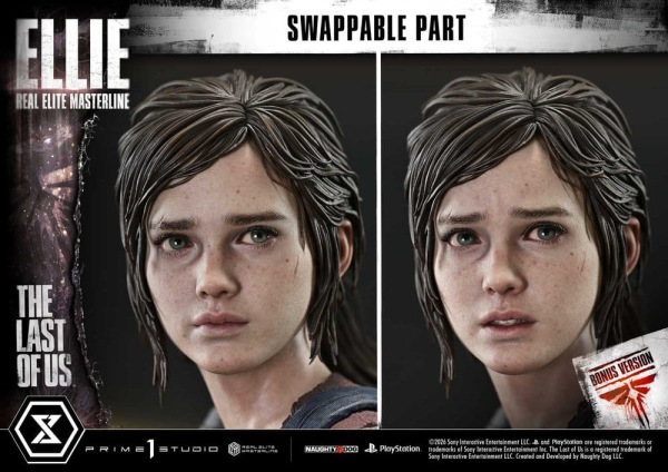 The Last of Us (Part I) Real Elite Masterline Statue 1/4 Ellie Bonus Version 46 cm 10