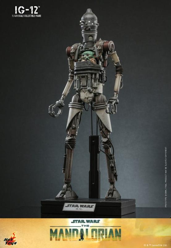 Star Wars The Mandalorian: IG-12 1/6 Action Figure - Hot Toys