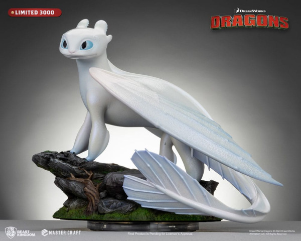 How To Train Your Dragon 3 Master Craft Statue Light Fury 29 cm 10