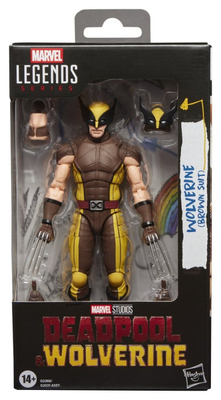 Deadpool & Wolverine Marvel Legends Action Figure Wolverine (Brown Suit) 15 cm 10
