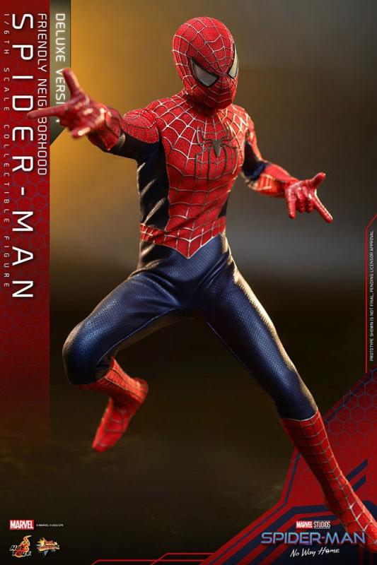 Spider-Man: No Way Home Movie Masterpiece Action Figure 1/6 Friendly Neighborhood Spider-Man (Deluxe