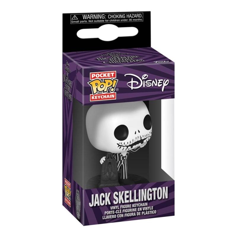 Nightmare before Christmas 30th POP! Vinyl Keychains 4 cm Jack Display (12)