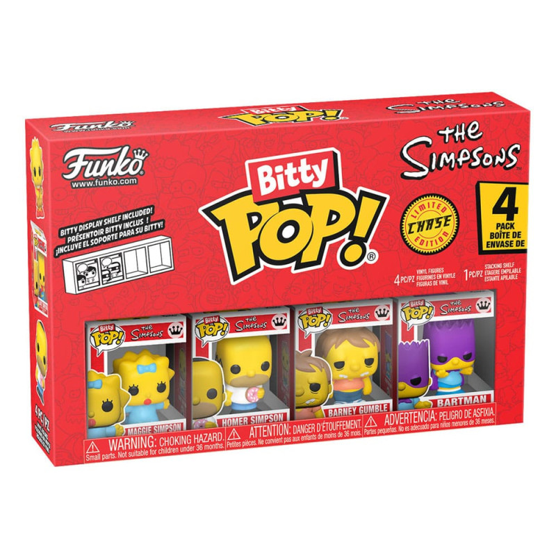 The Simpsons Bitty POP! Vinyl Figure 4-Pack Series 3 2 cm 6