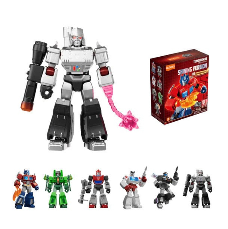 Transformers Blokees Plastic Model Kit Shining Version 01 Shining Roll Out Assortment (6)