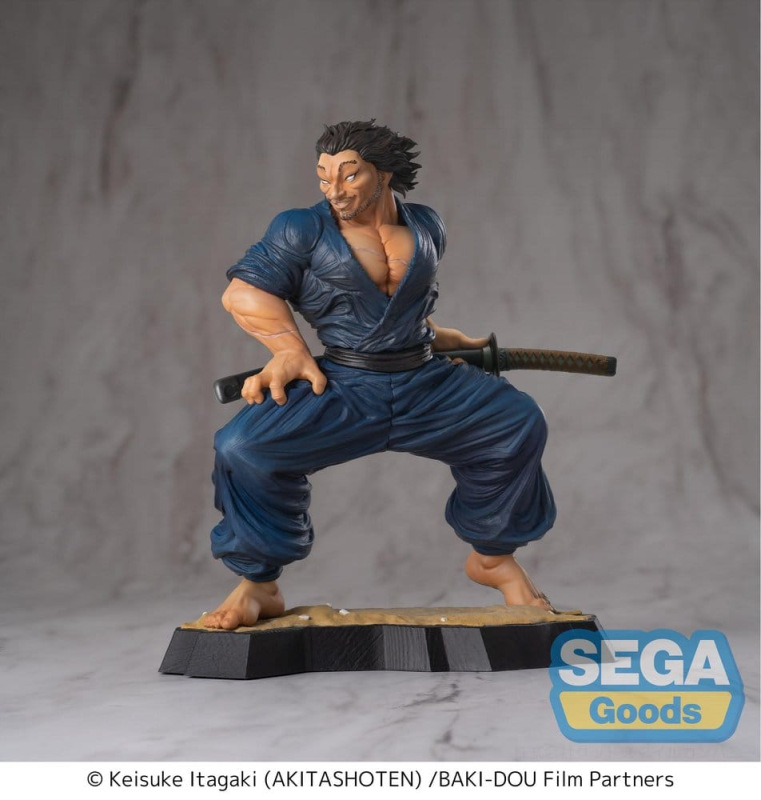 Baki-Dou Luminasta PVC Figure Musashi Miyamoto 17 cm 5