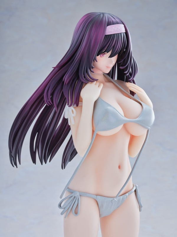 Original Model Statue 1/5 Tomoe Sakura Swimsuit Black Hair Ver. Illustration by Toshi Tsutakaze 32 c 14