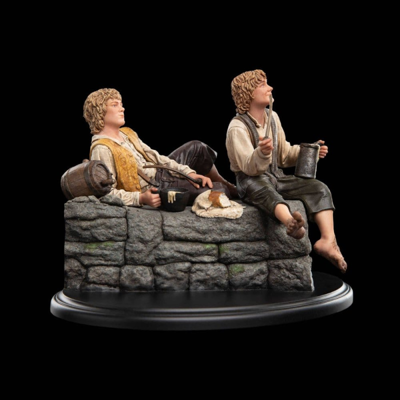 The Lord of the Rings Mini Statue Merry and Pippin 12 cm 3