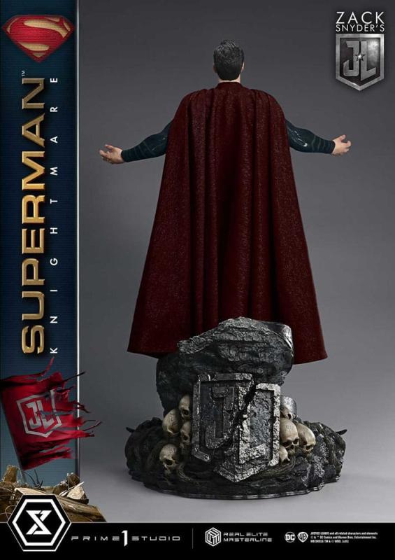 Zack Snyder's Justice League Real Elite Masterline Series Statue 1/3 Superman Knightmare Color Editi 9