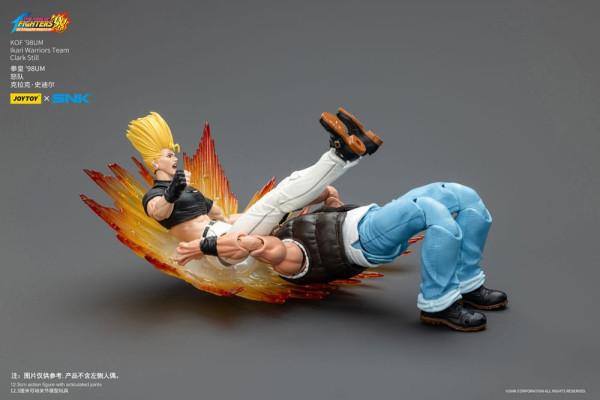 The King Of Fighters '98 Action Figure Hero Team Clark Still 12 cm 3