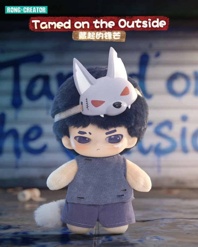 Neekyio Silent Beast Plush Keychain 15 cm Blind Box Display (6) 4