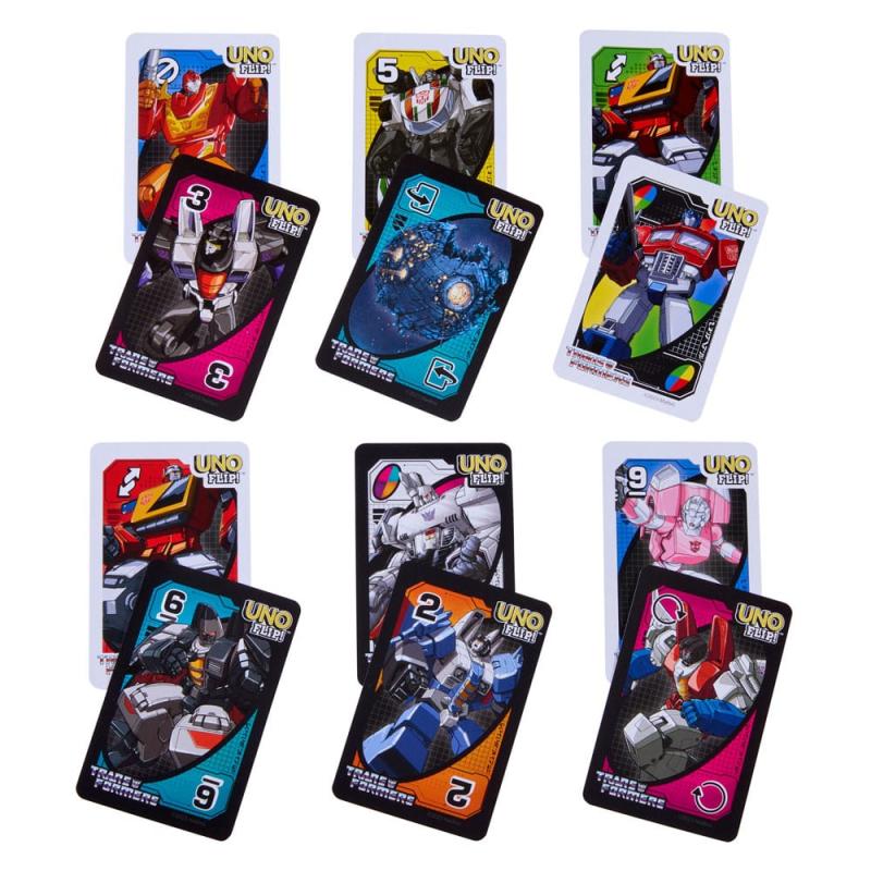 Transformers UNO Flip! Card Game