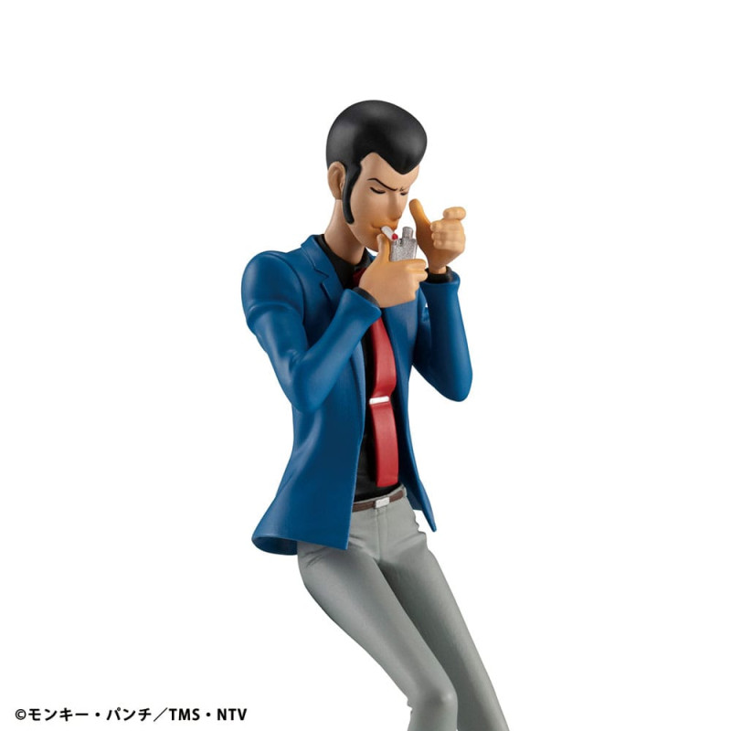 Lupin III PVC Statue Lupin the Gallery Punk at Dawn 9 cm 1